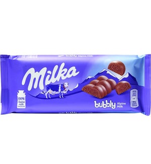 Milka Bubbly Milk 90g * 14